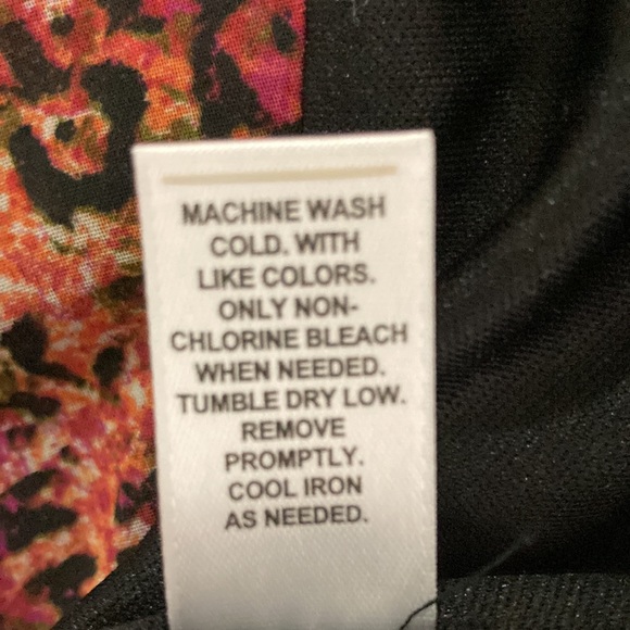 Cato Animal Print Semi Sheer Full Lined Maxi Skirt Size 8 - Picture 9 of 9